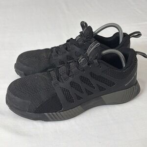 Reebok Fusion Flexweave Work Sneaker Men's US Sz 9 Comp Toe Work Shoes EBS2396